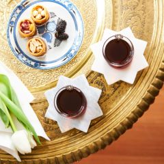 Selçuklu Yıldızı Çay Bardağı 2\'li Set Gri