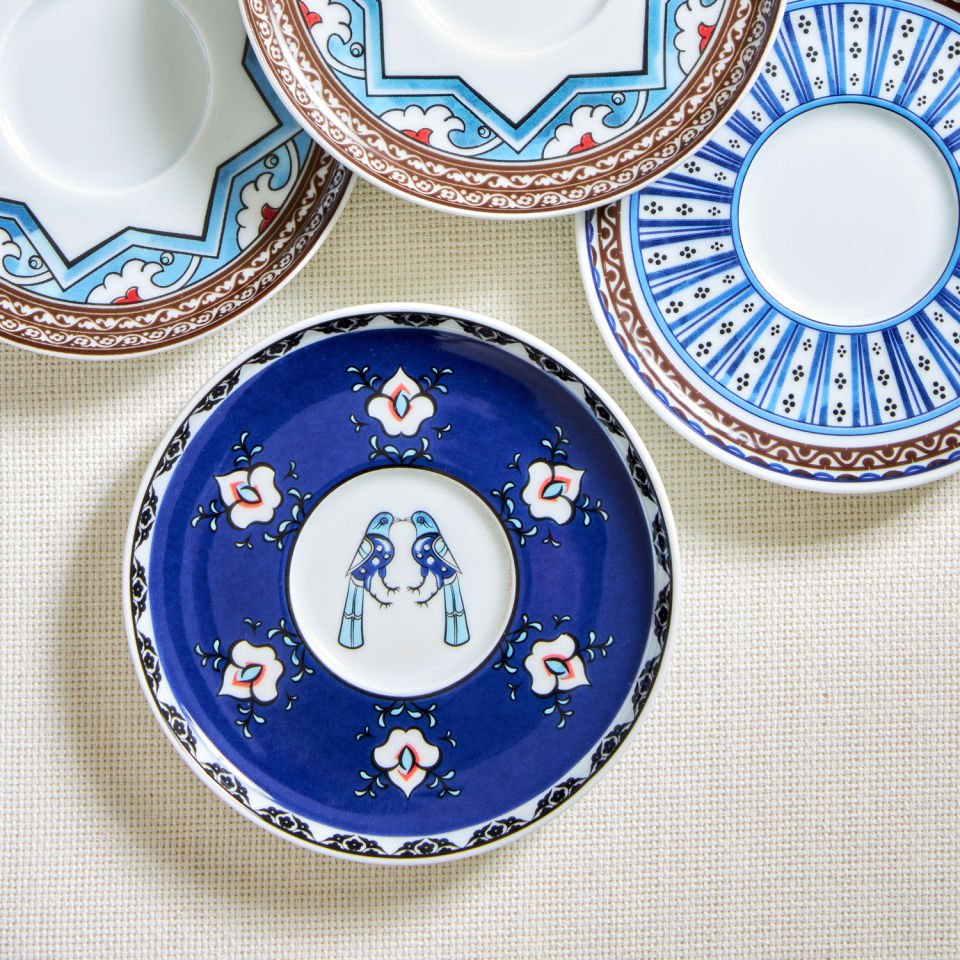 Zennup Rumi Çay Tabağı 2'li
