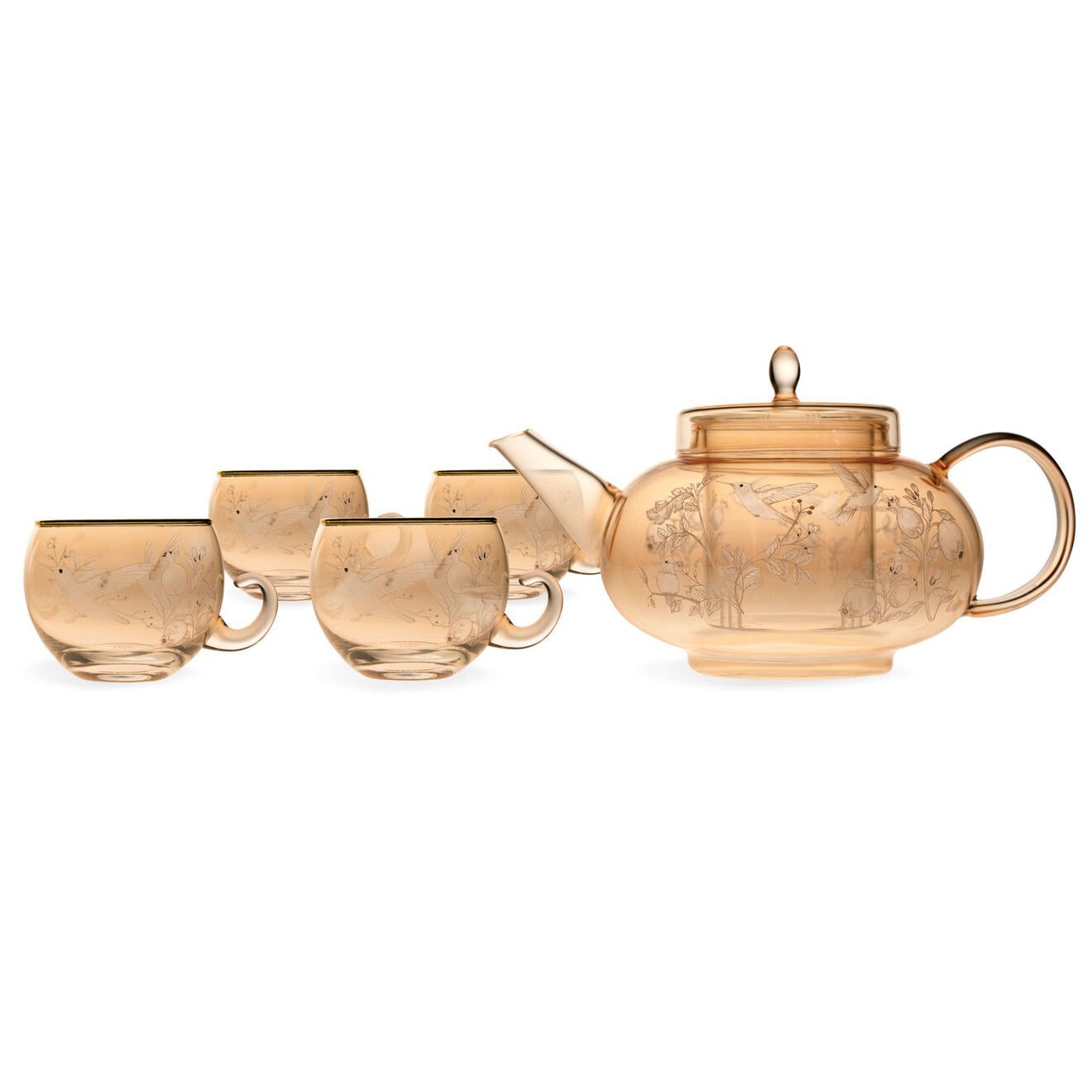 Narlı Bitki Çayı Seti 5 Parça