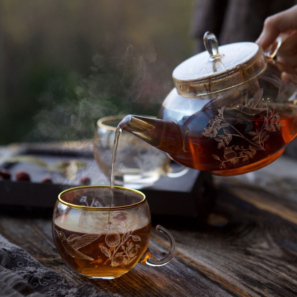 Narlı Bitki Çayı Seti 5 Parça