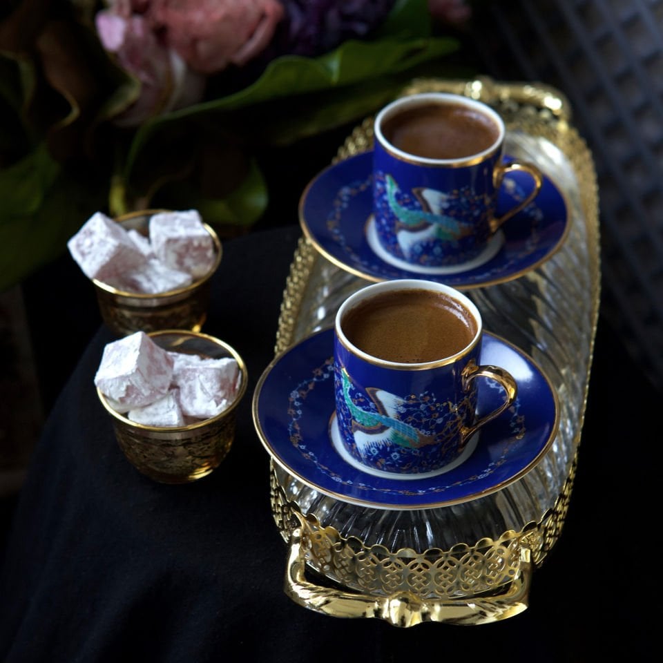 Simurg Türk Kahvesi Fincanı 2\'li Set