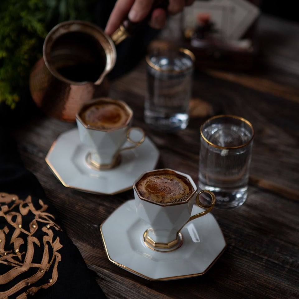 VAV Türk Kahvesi Fincanı 2\'li Set