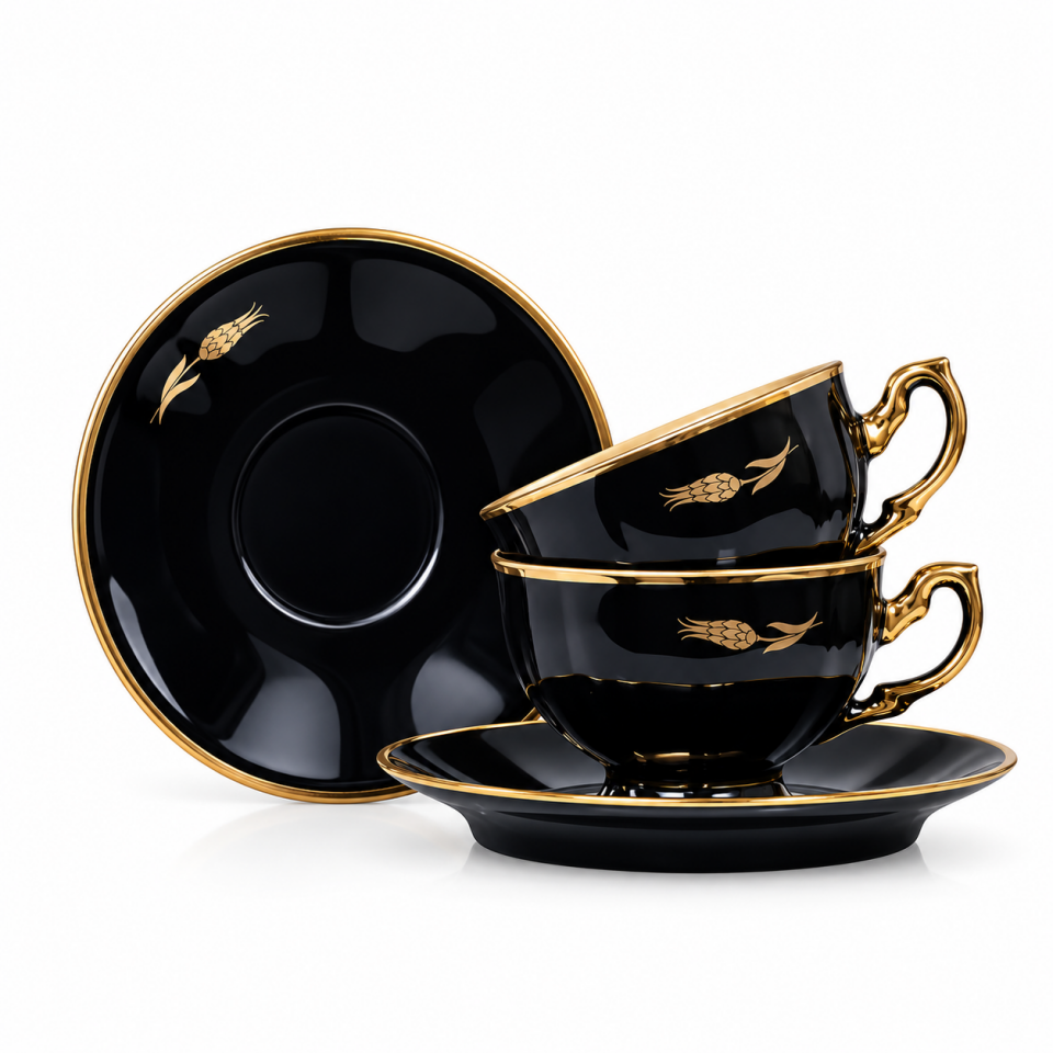 Lale Çay Fincanı 2\'li Set