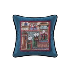 Minyatür Kırlent Mavi