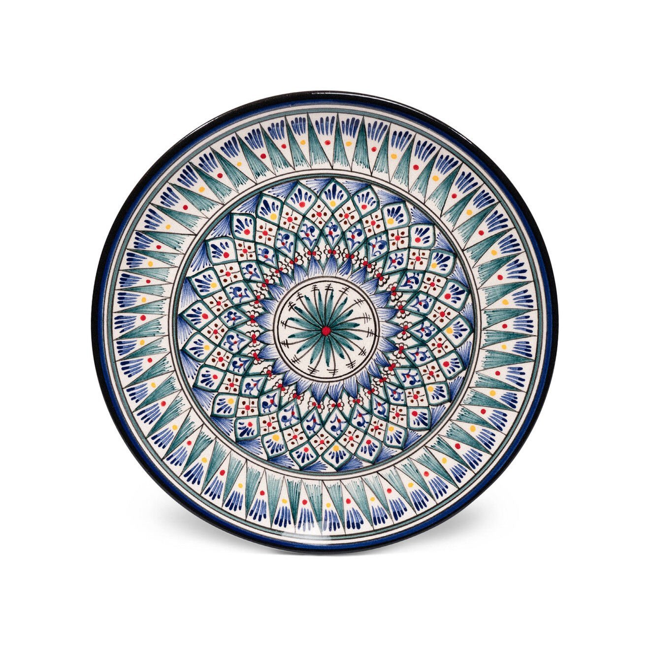 Mihrap Çini Düz Tabak