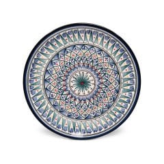 Mihrap Çini Düz Tabak