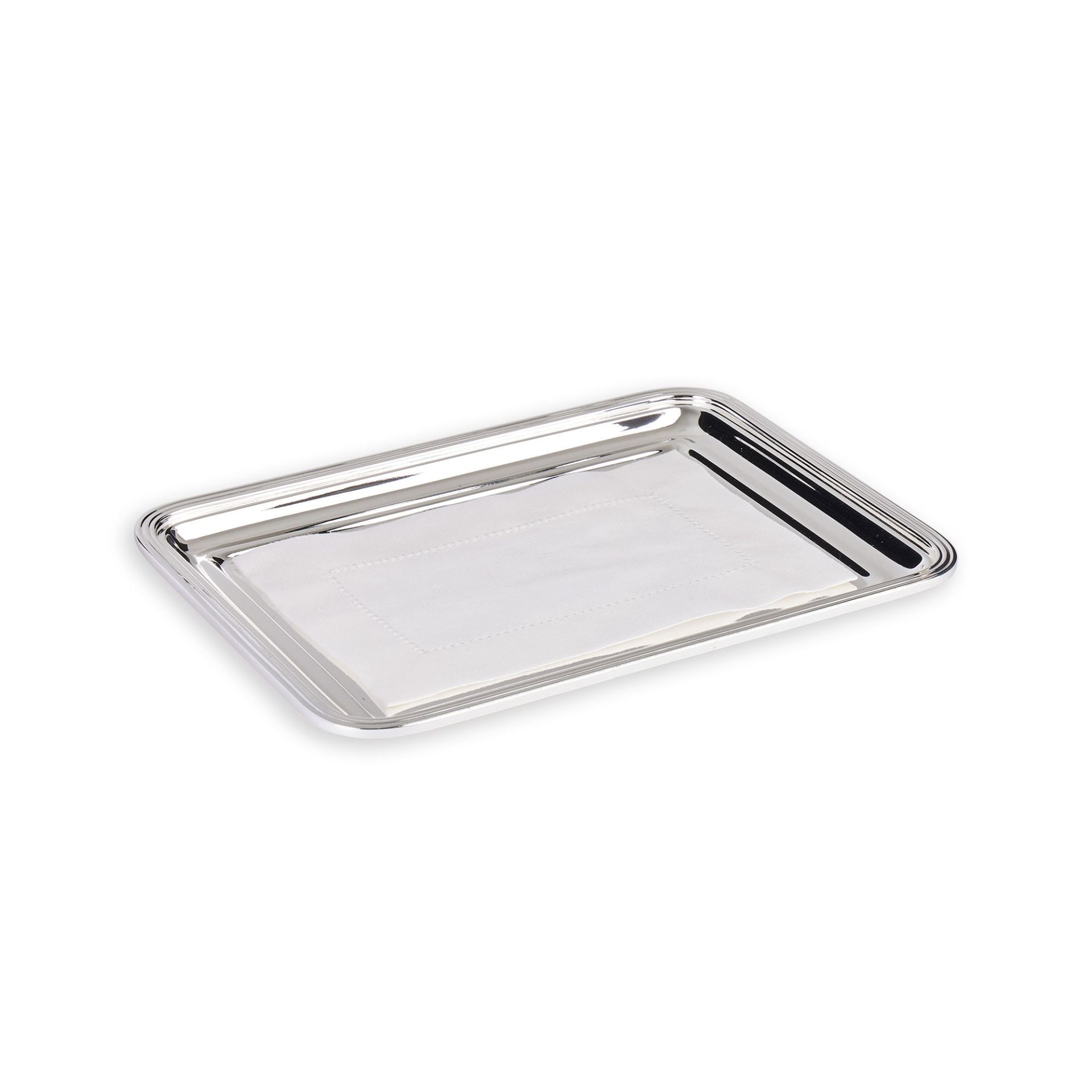 Kavuk Baton Tepsi Gümüş