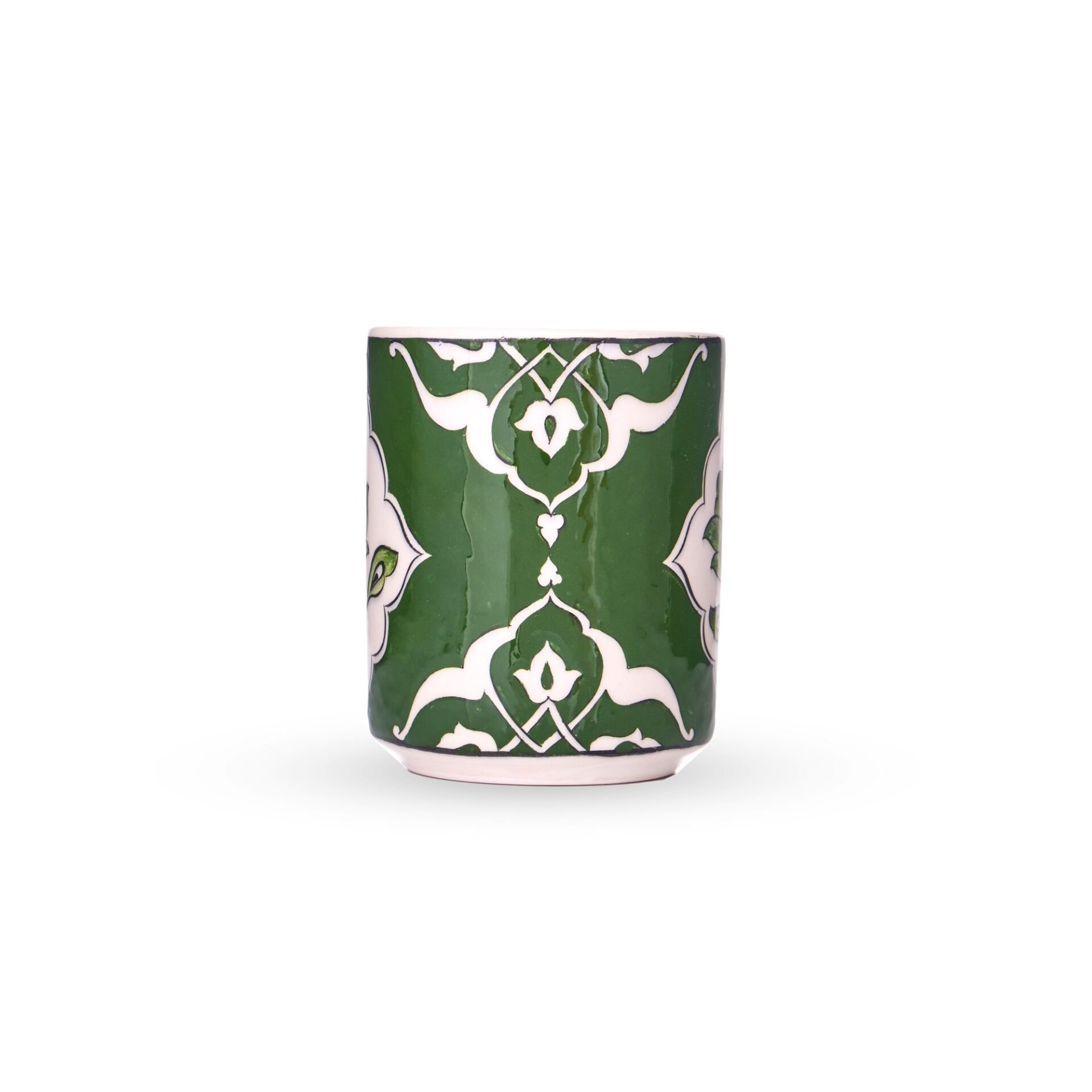 Çini Bardak Yeşil