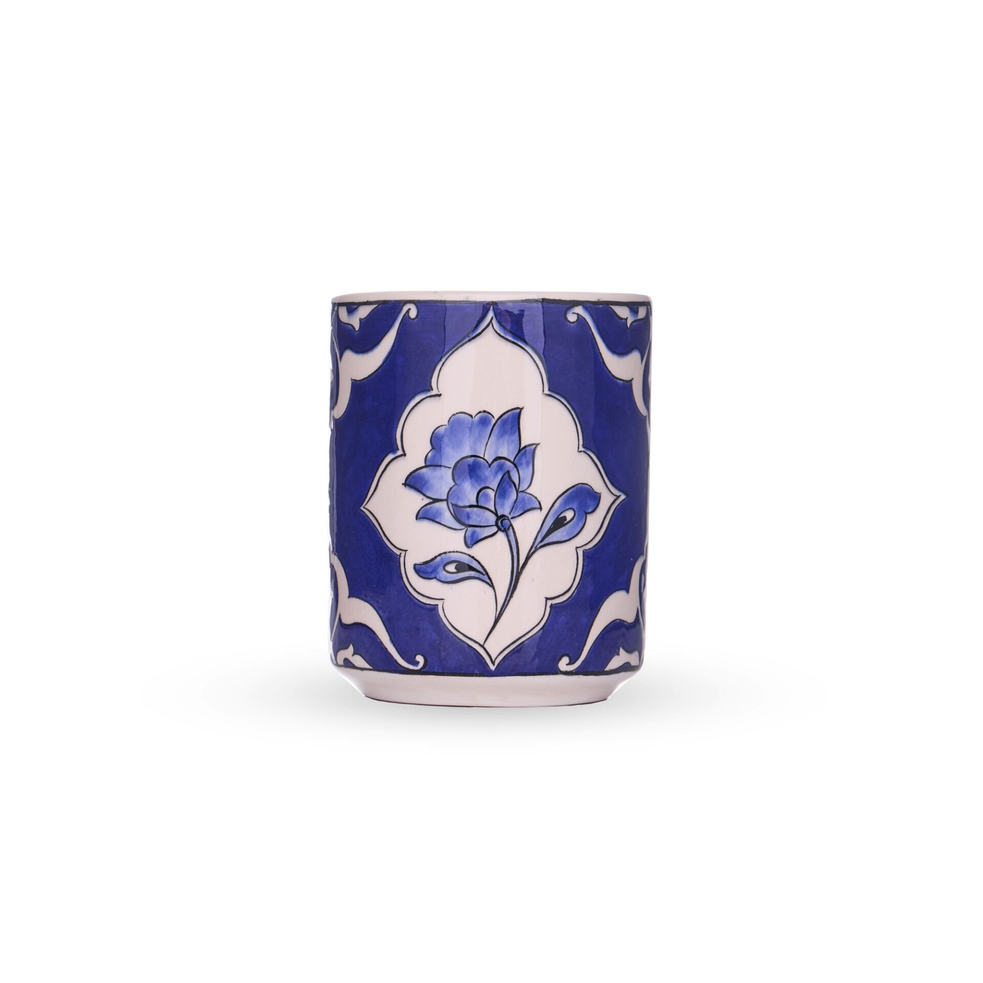 Çini Bardak Lacivert