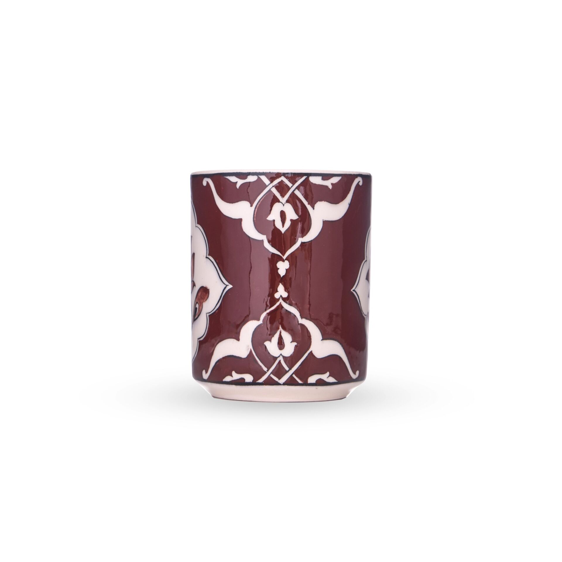 Çini Bardak Kahverengi